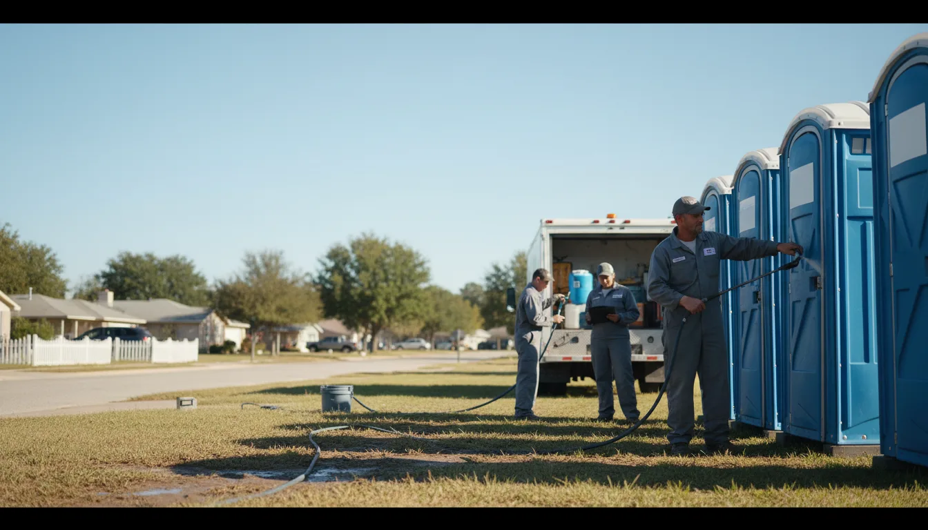 Long-Term Portable Toilet Rental in Dry Creek, LA near me